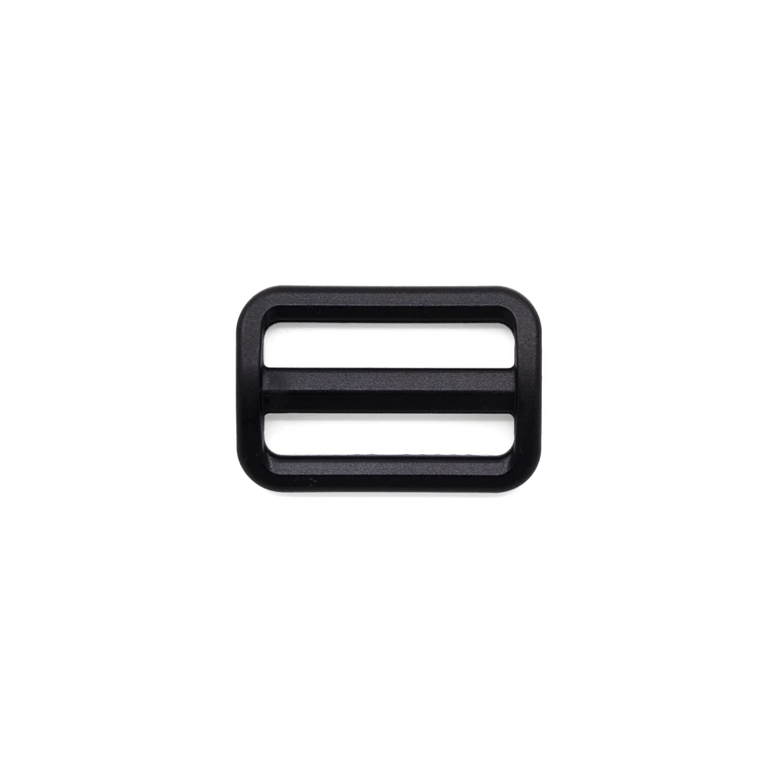 1.5” (38mm) Bag Strap Slider - Plastic - Black