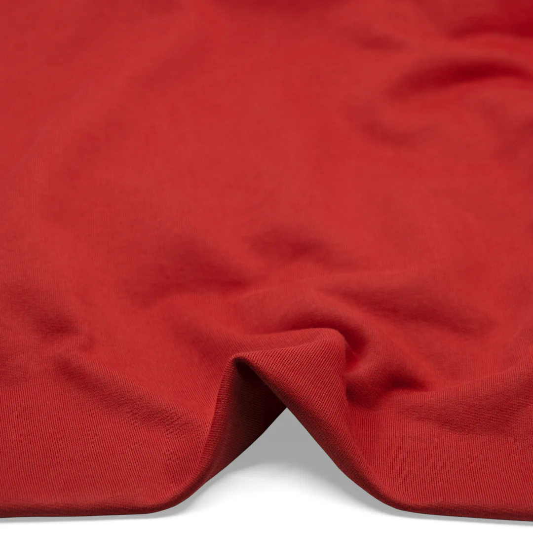 100% Cotton French Terry - Nectarine - Image 2