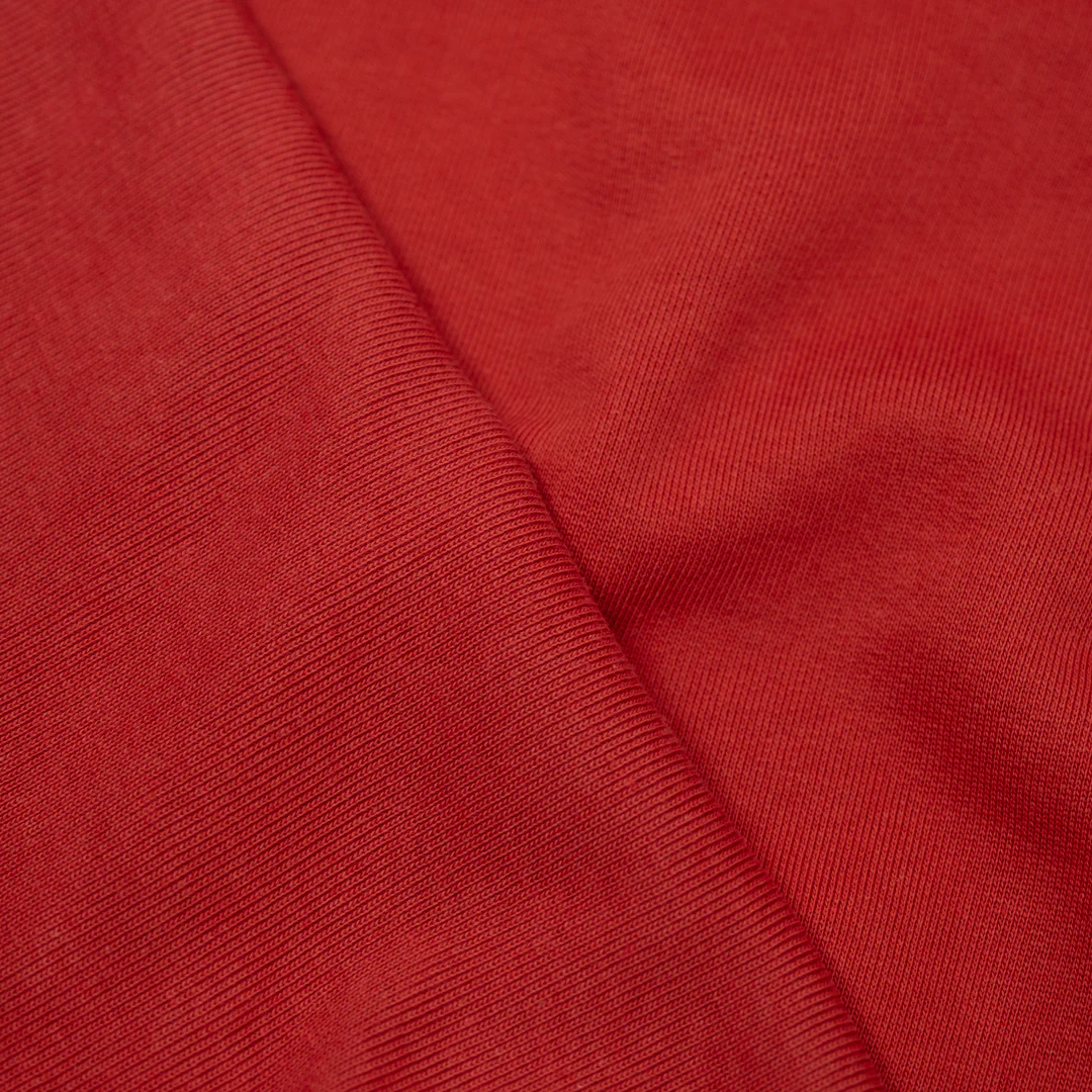 100% Cotton French Terry - Nectarine - Image 3