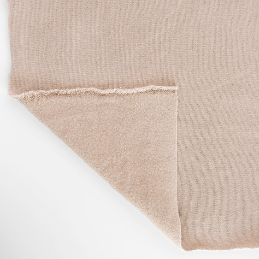 100% Organic Cotton Sweatshirt Fleece - Quartz - Image 4
