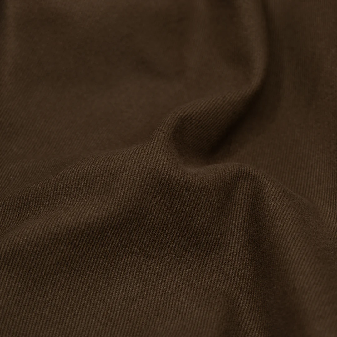 10oz Brushed Bull Denim - Umber
