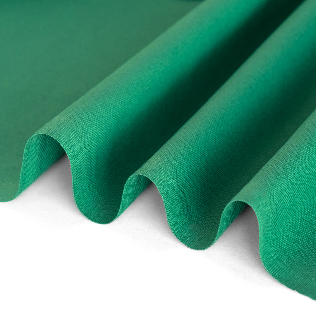 10oz Organic Cotton Duck Canvas - Emerald - Image 2