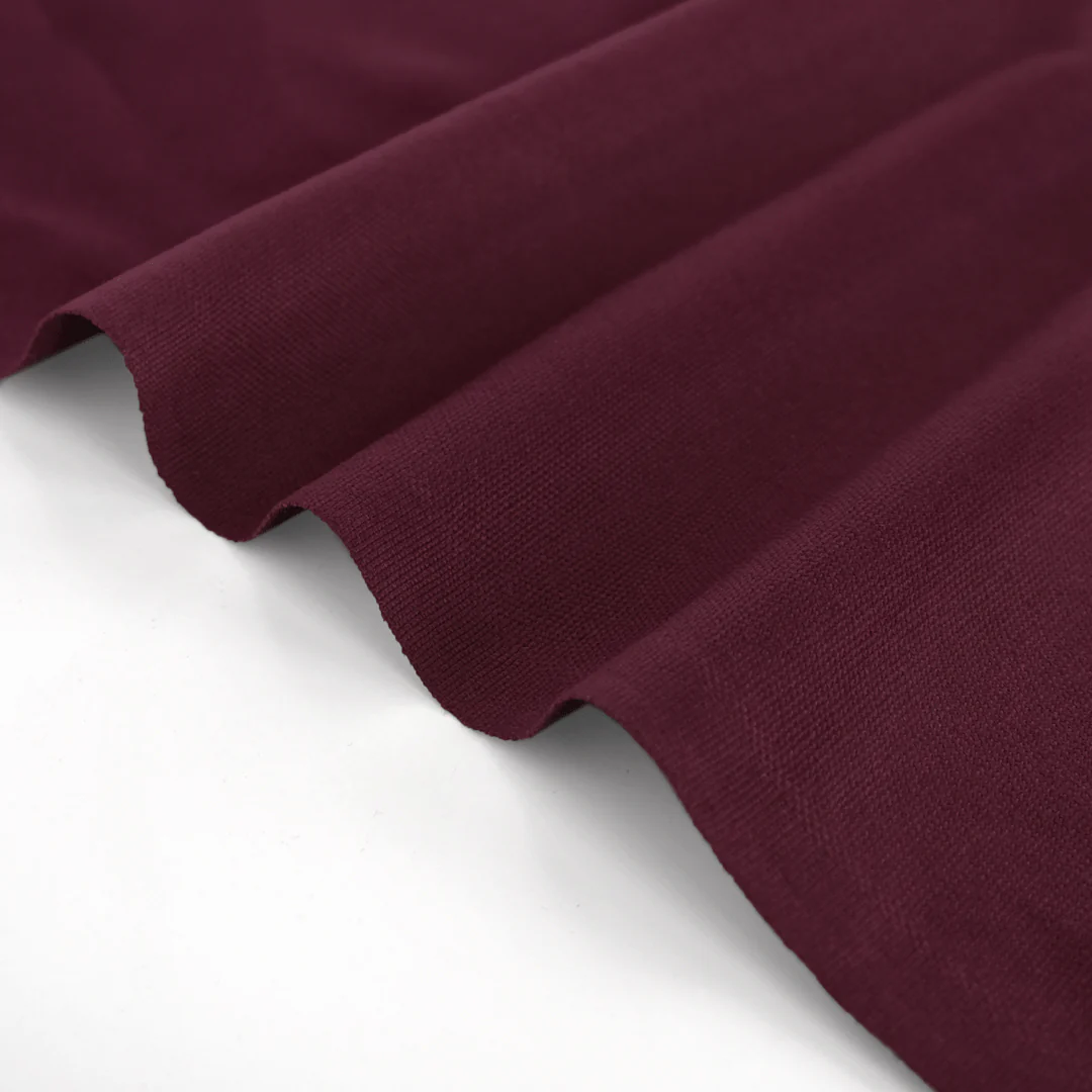 10oz Organic Cotton Duck Canvas - Malbec - Image 2