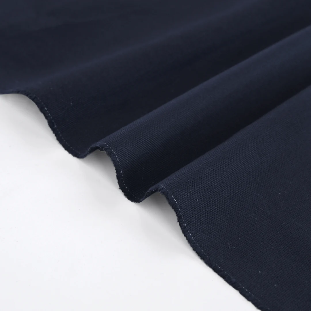 10oz Organic Cotton Duck Canvas - Navy - Image 2