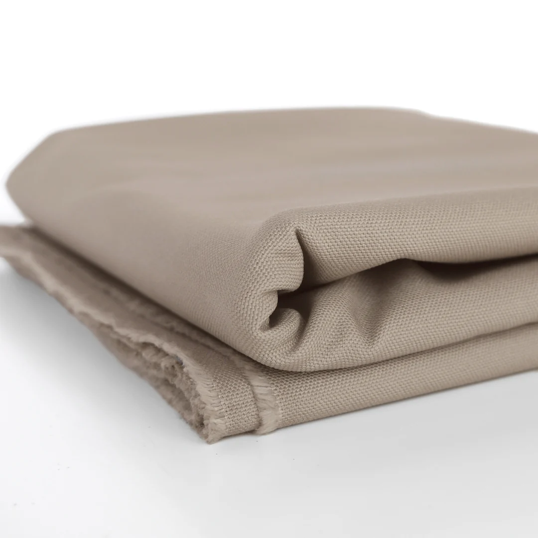 10oz Organic Cotton Duck Canvas - Pebble