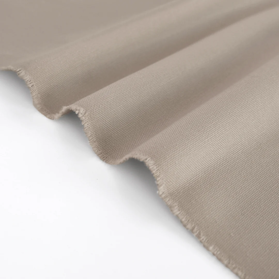 10oz Organic Cotton Duck Canvas - Pebble - Image 2