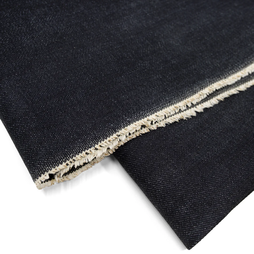11.5oz Japanese Non-Stretch Denim - Deep Indigo - Image 2
