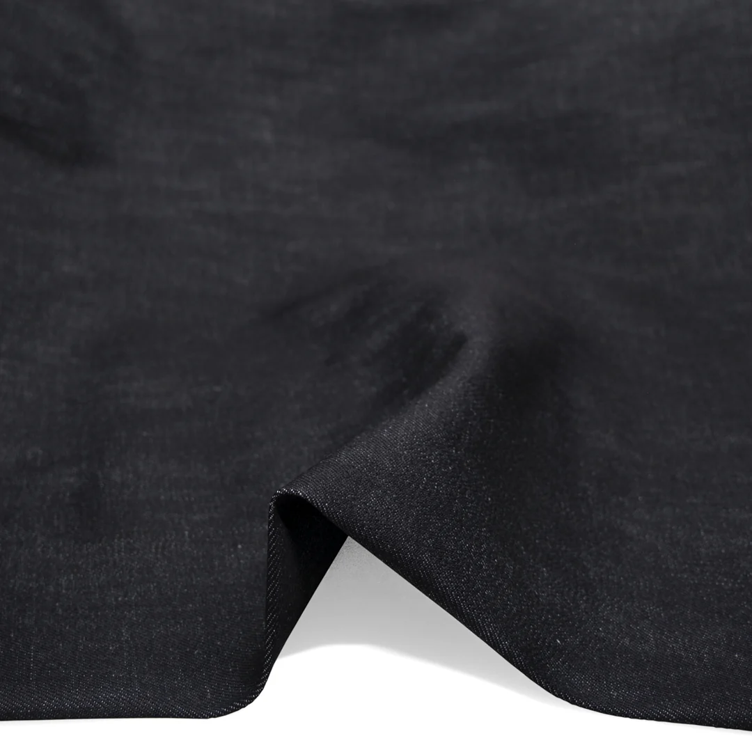 11.5oz Japanese Non-Stretch Denim - Deep Indigo - Image 3