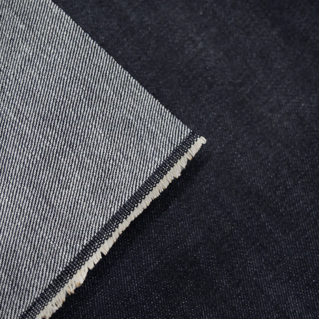 11.5oz Japanese Non-Stretch Denim - Deep Indigo - Image 4