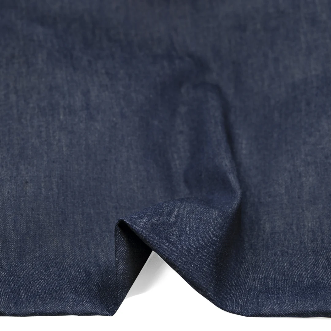 11oz Premium Non-Stretch Denim - Greencast Indigo - Image 2