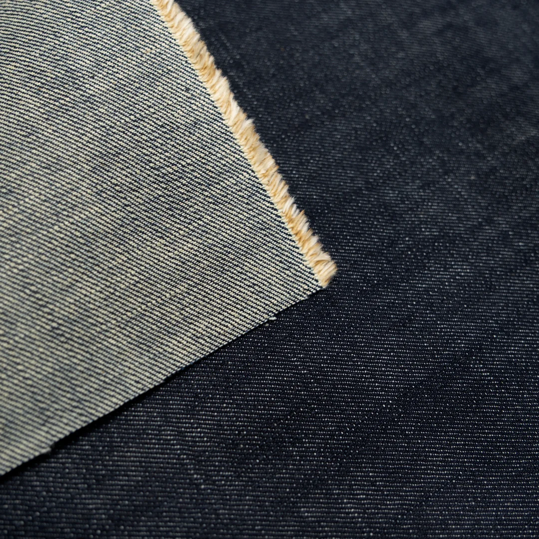 12oz Crosshatch Non-Stretch Denim - Vintage Indigo - Image 4