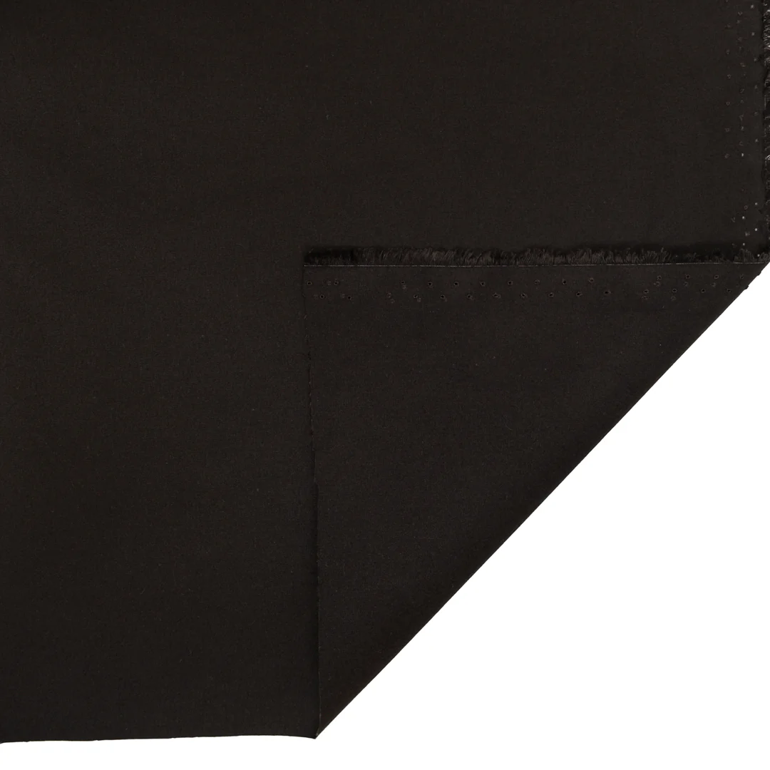 4.5oz Halley Stevenson Dry Waxed Cotton Poplin - Ganache - Image 3