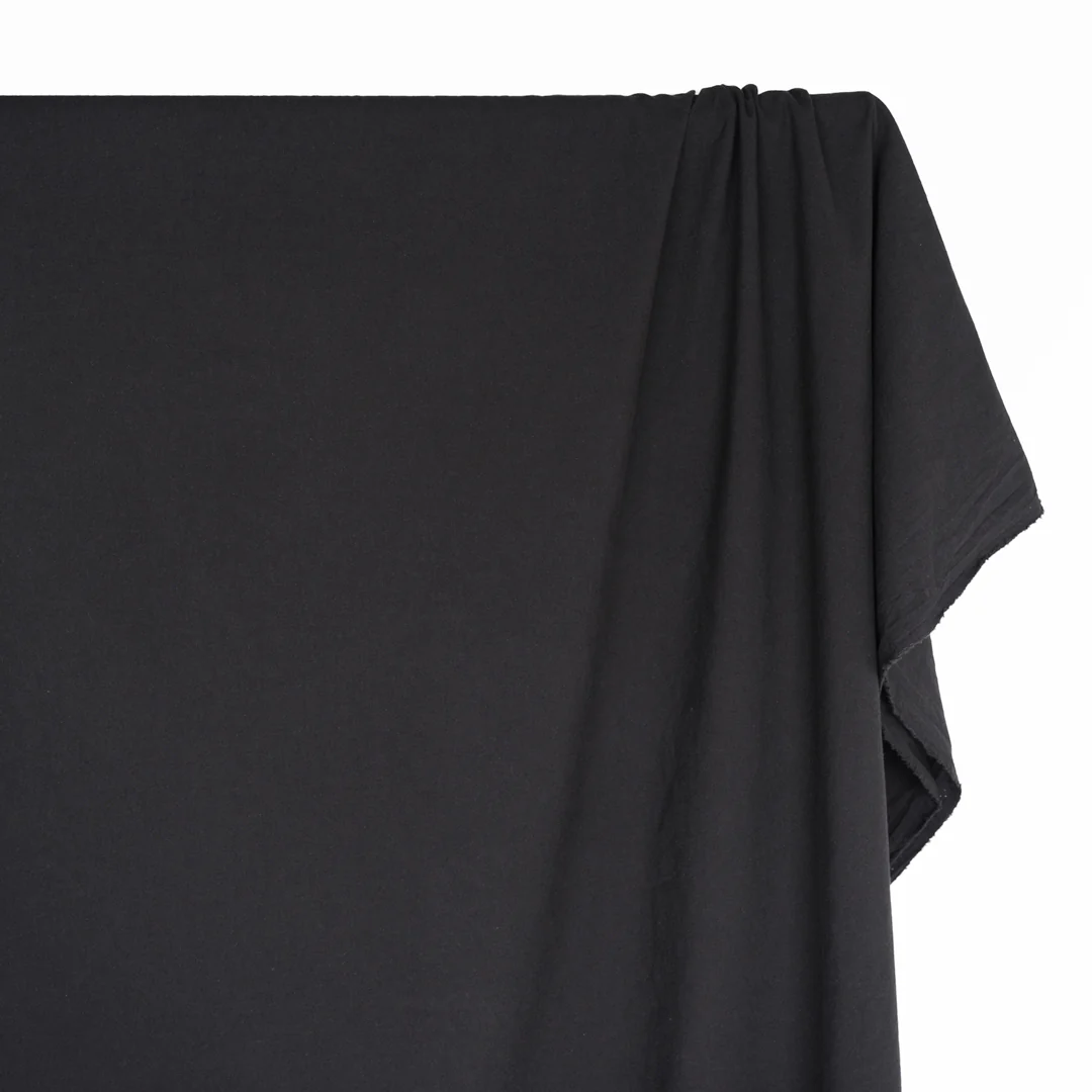 4.5oz Sandwashed Cotton - Black - Image 3