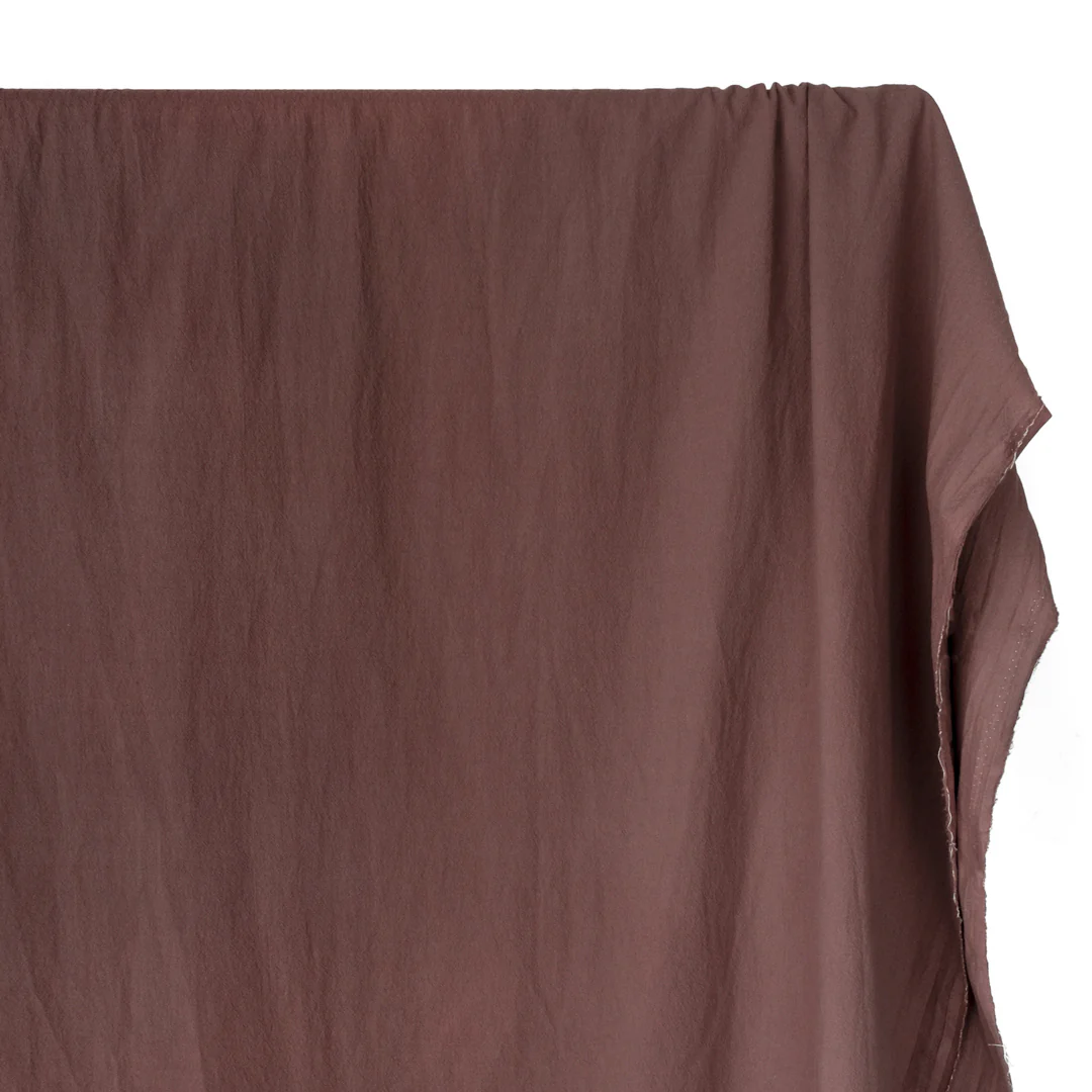 4.5oz Sandwashed Cotton - Deep Mauve - Image 3