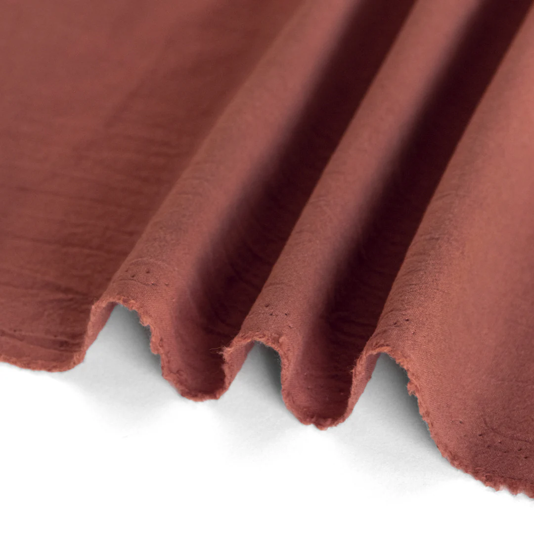 4.5oz Sandwashed Cotton - Deep Rosewood - Image 2