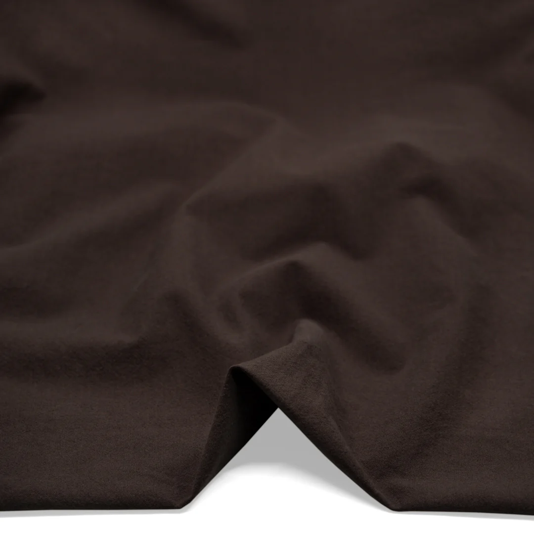 4.5oz Sandwashed Cotton - Fudge - Image 2