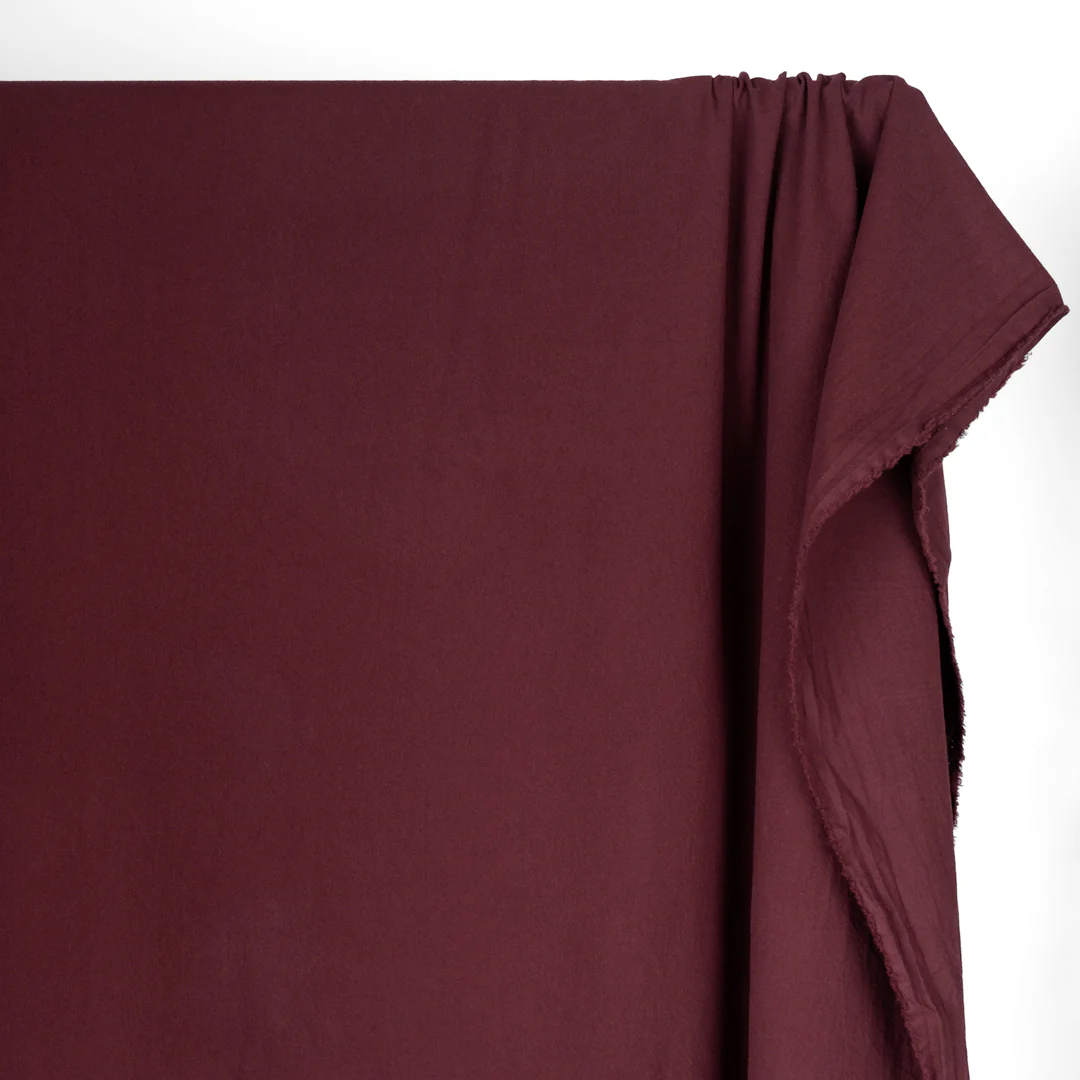 4.5oz Sandwashed Cotton - Merlot - Image 3