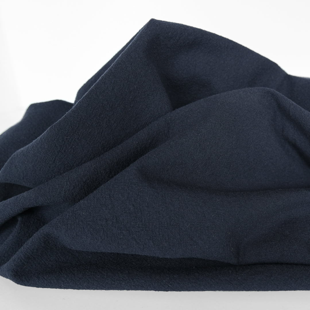 4.5oz Sandwashed Cotton - Navy - Image 3