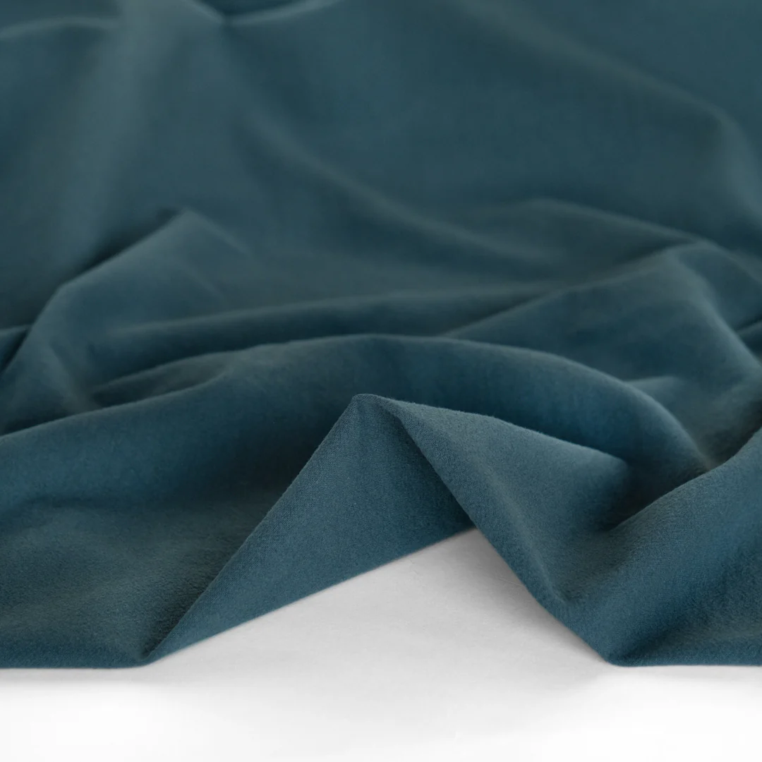 4.5oz Sandwashed Cotton - Petrol