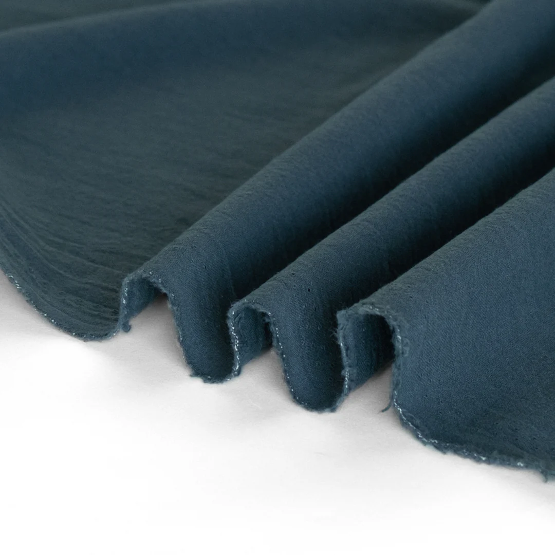 4.5oz Sandwashed Cotton - Petrol - Image 2