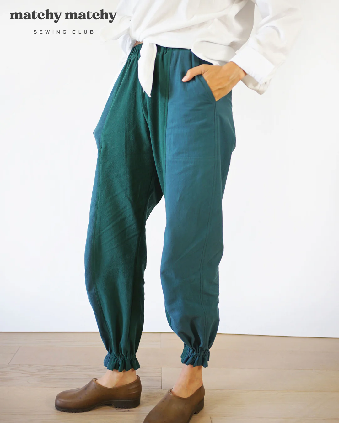 4.5oz Sandwashed Cotton - Petrol - Image 4