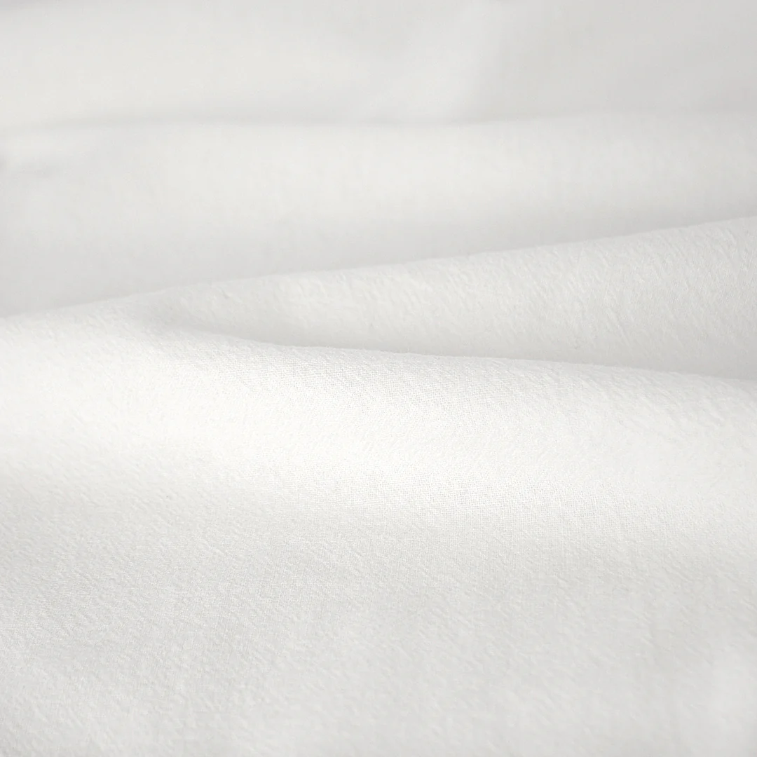 4.5oz Sandwashed Cotton - White - Image 3