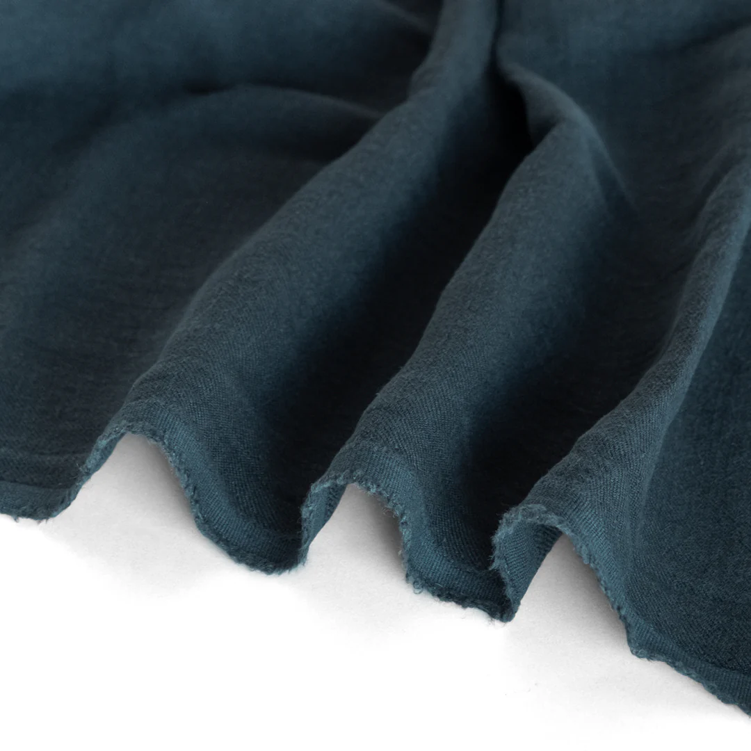 6.5oz Laundered Linen Twill - Jewel - Image 2