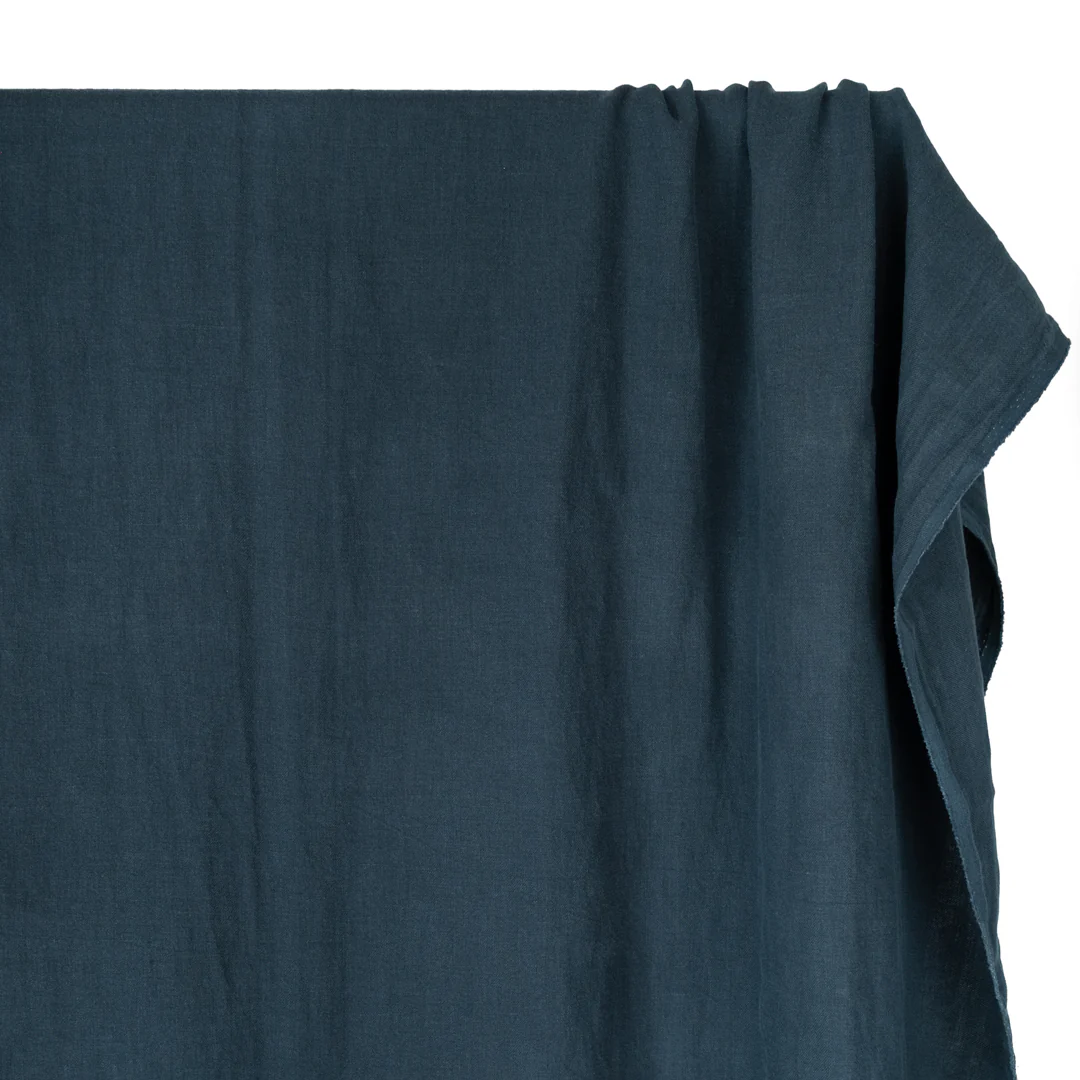 6.5oz Laundered Linen Twill - Jewel - Image 3