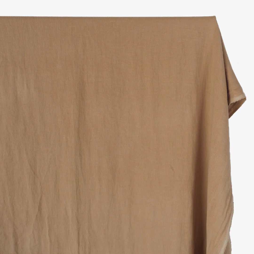 6.5oz Laundered Linen Twill - Latte - Image 2