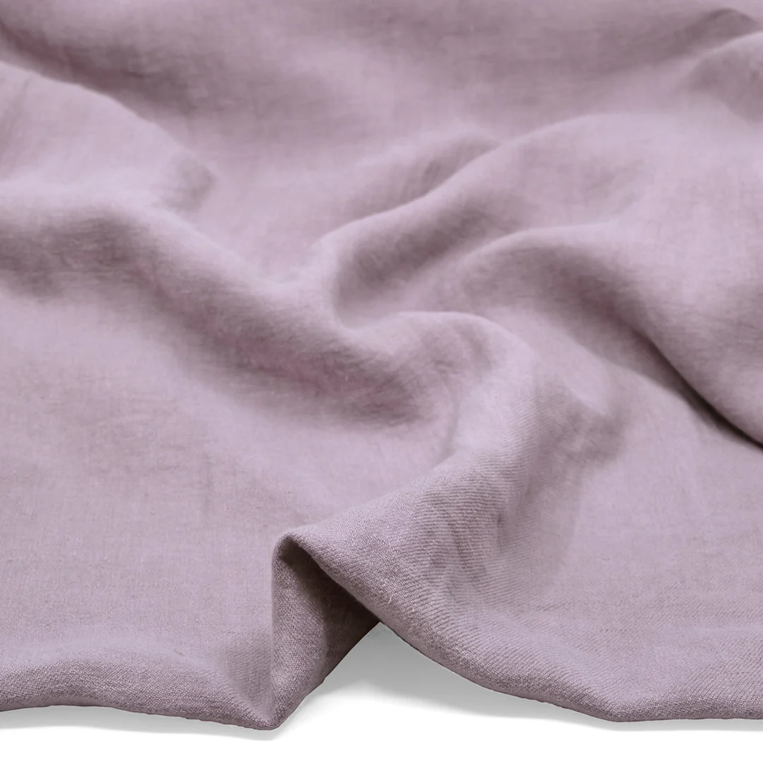 6.5oz Laundered Linen Twill - London Fog - Image 2