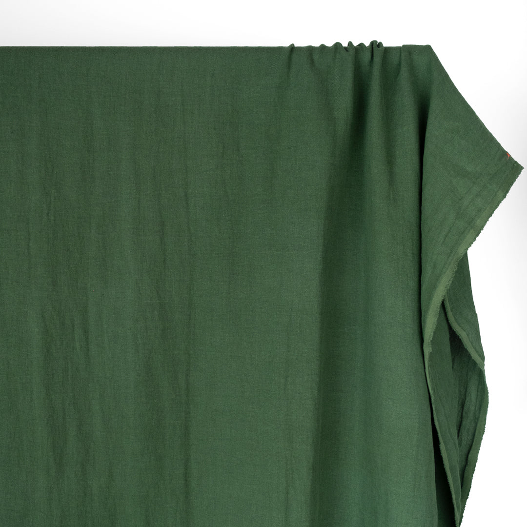 6.5oz Laundered Linen Twill - Pine - Image 3