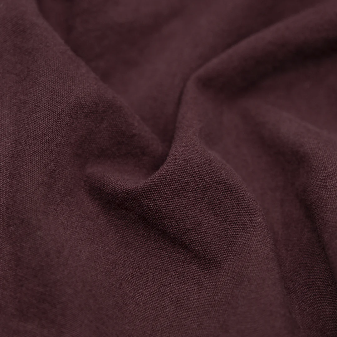 7oz Softened Organic Cotton - Boysenberry
