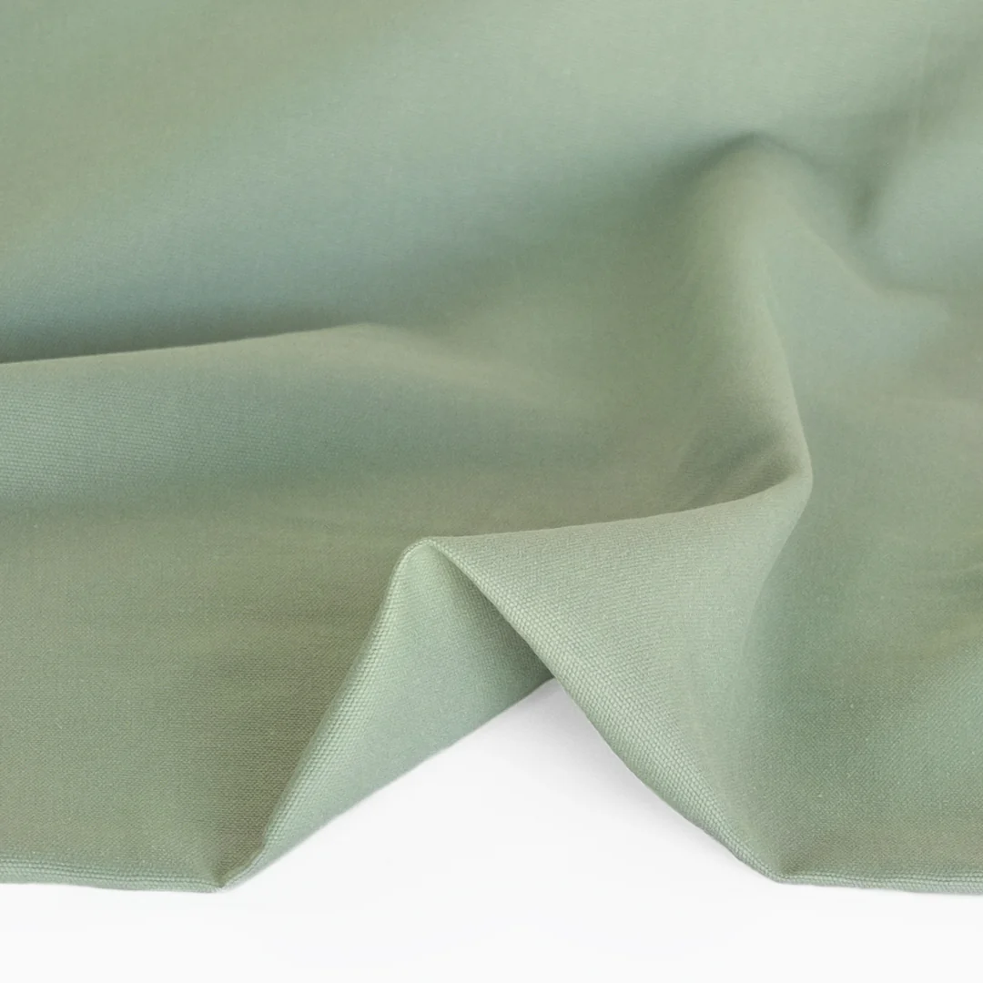 8.5oz Washed Cotton Canvas - Sea Glass