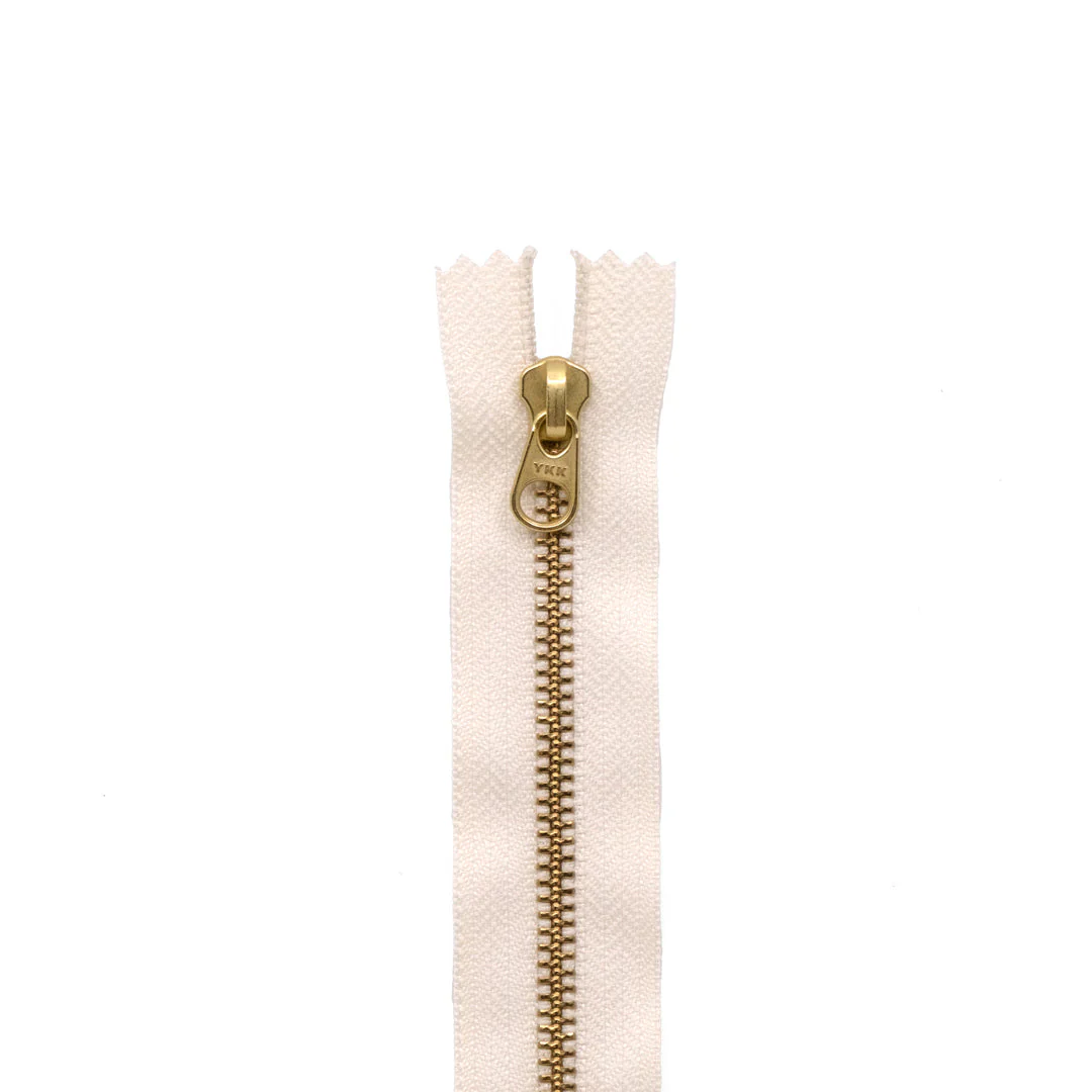 9" (23cm) Closed End Metal Zipper - Image 6