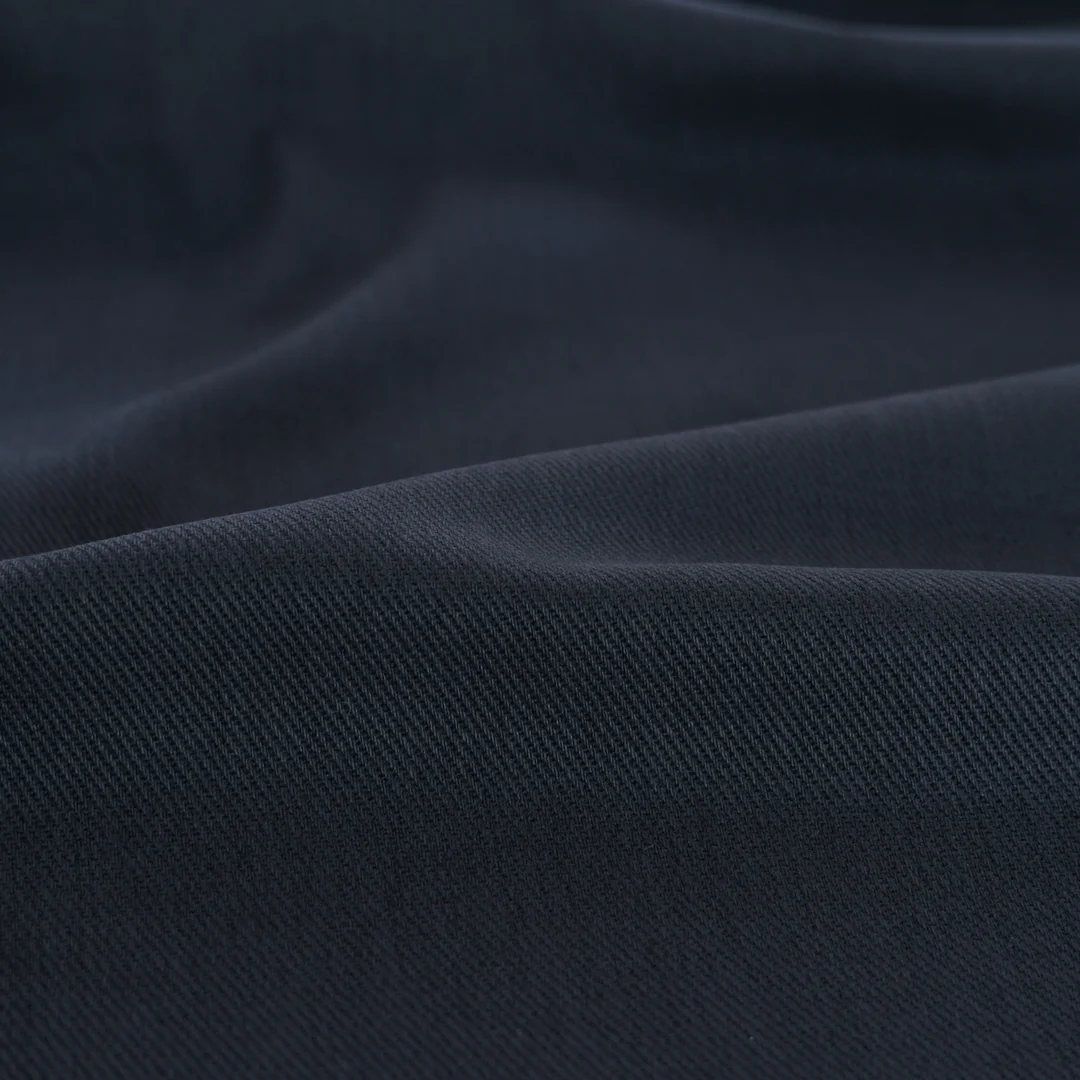 9oz Brushed Bull Denim - Midnight Navy - Image 2