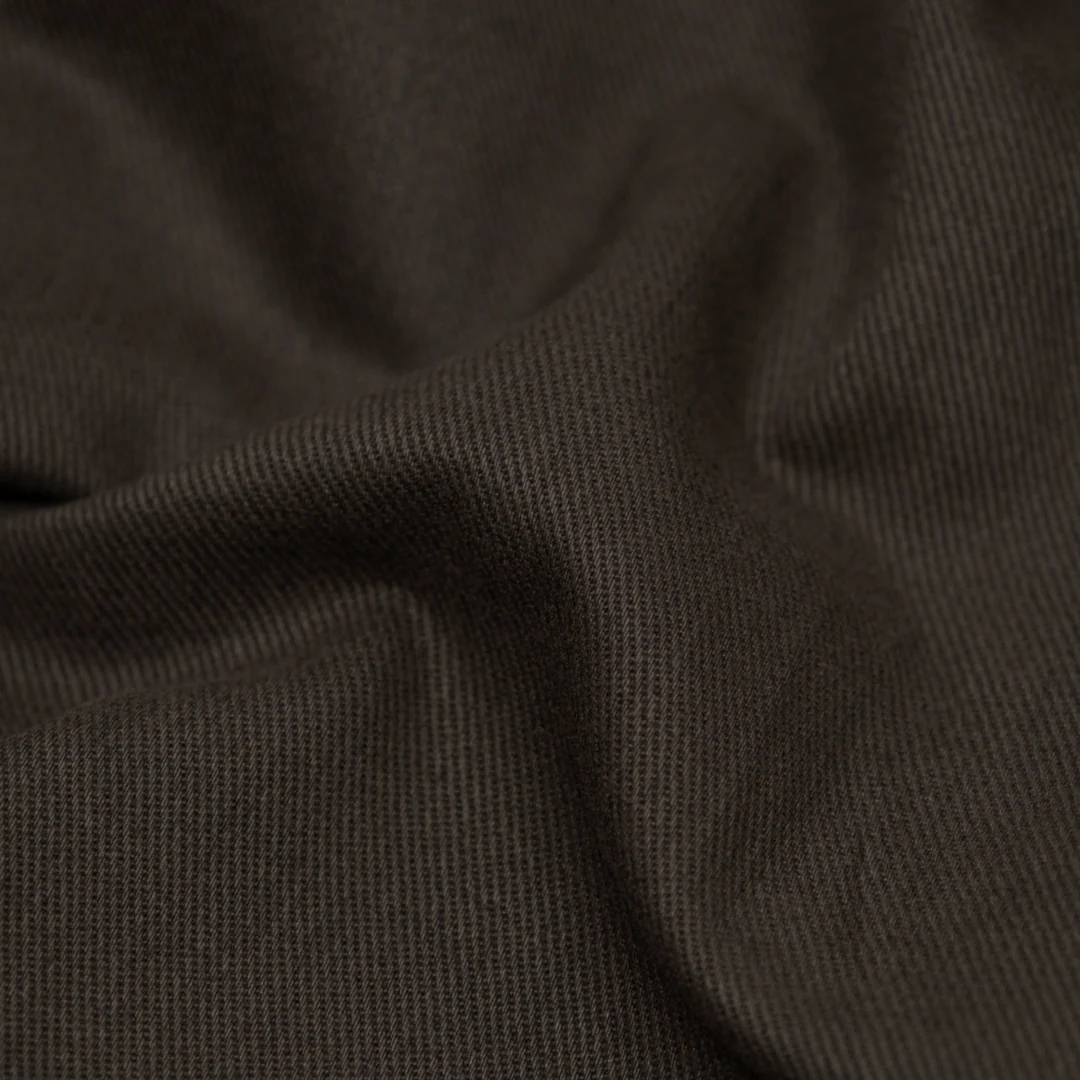 9oz Brushed Bull Denim - Molasses