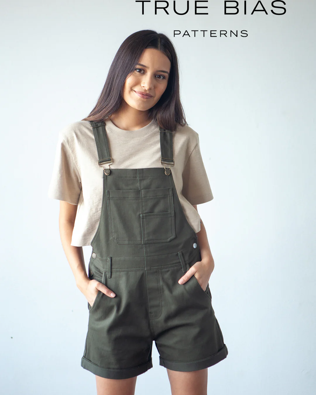 9oz Brushed Bull Denim - Olive Drab - Image 5