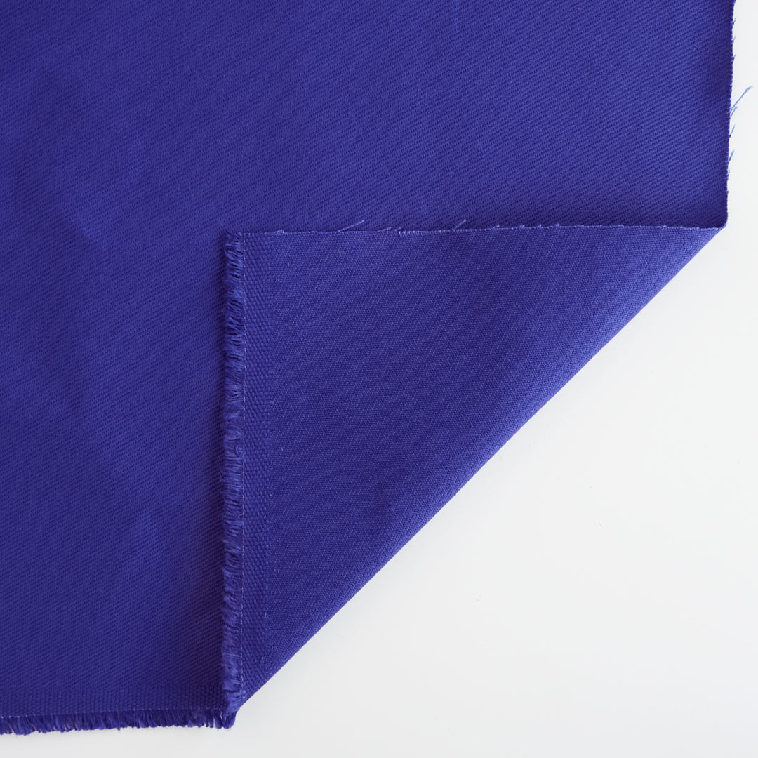 9oz Brushed Bull Denim - Royal Blue - Image 4