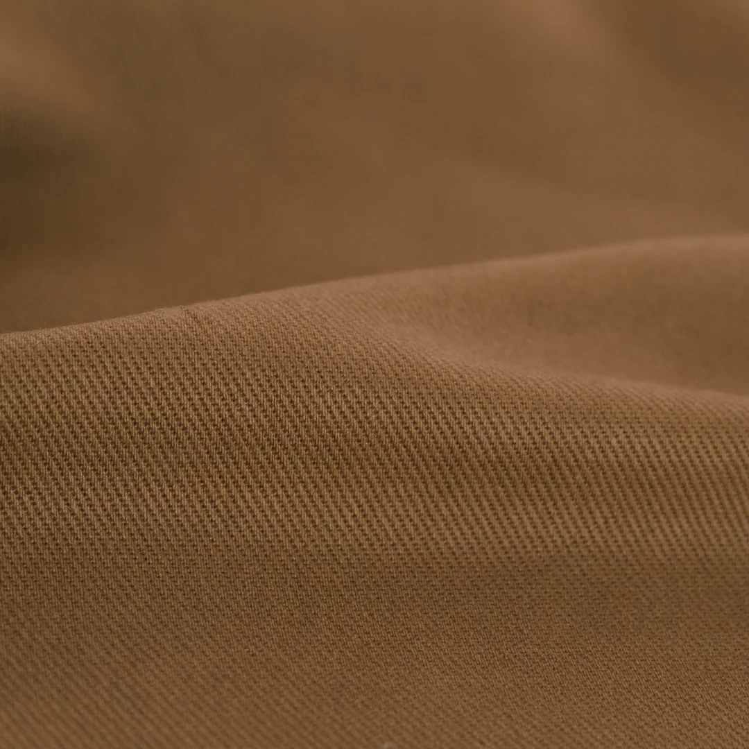 9oz Brushed Bull Denim - Walnut - Image 2