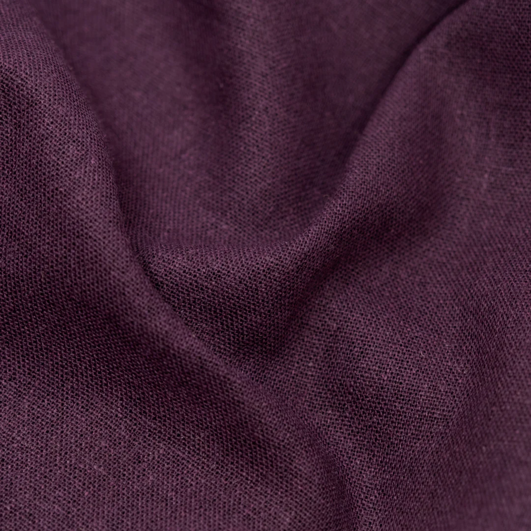 Airy Linen Viscose Blend - Boysenberry