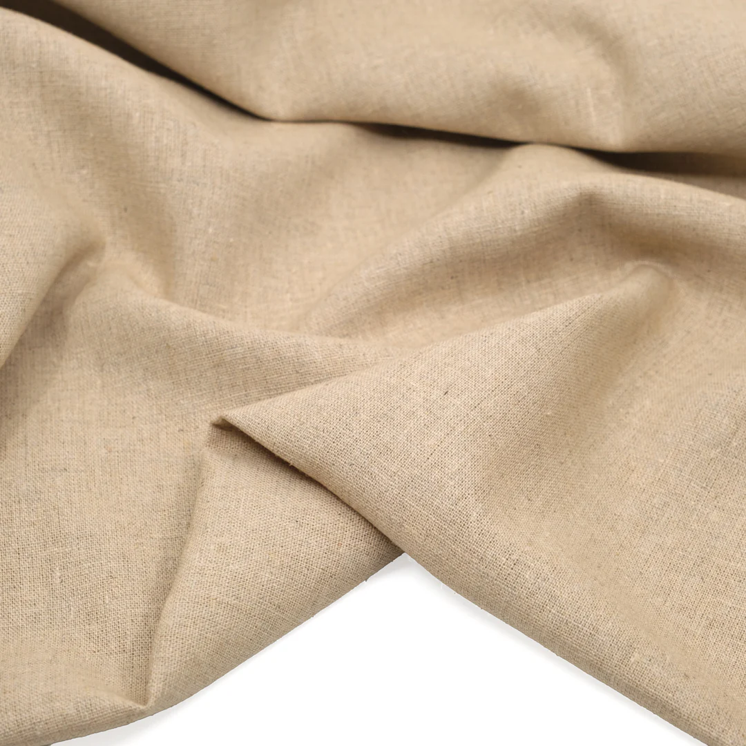 Airy Linen Viscose Blend - Burlap *Imperfect - Image 2