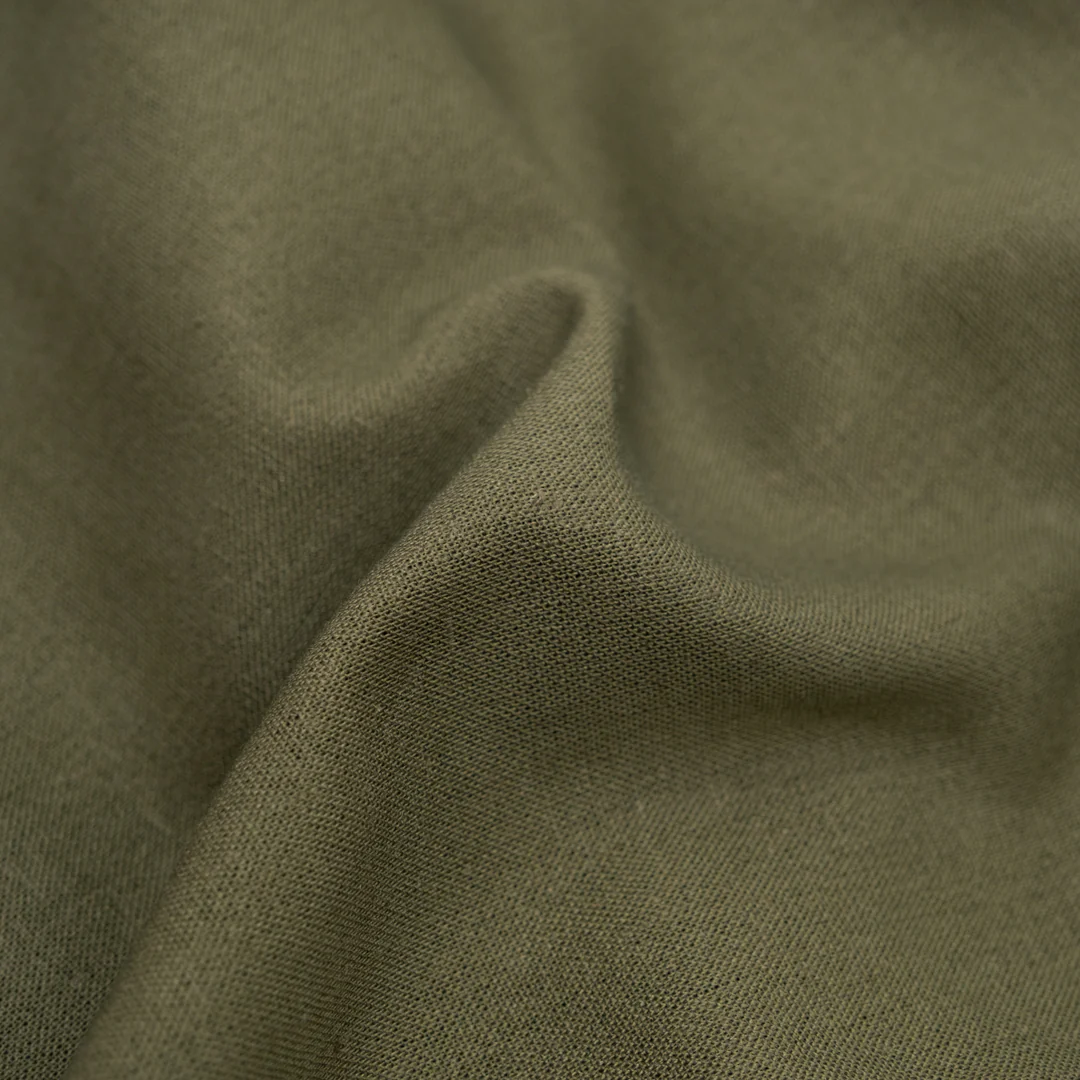 Airy Linen Viscose Blend - Khaki
