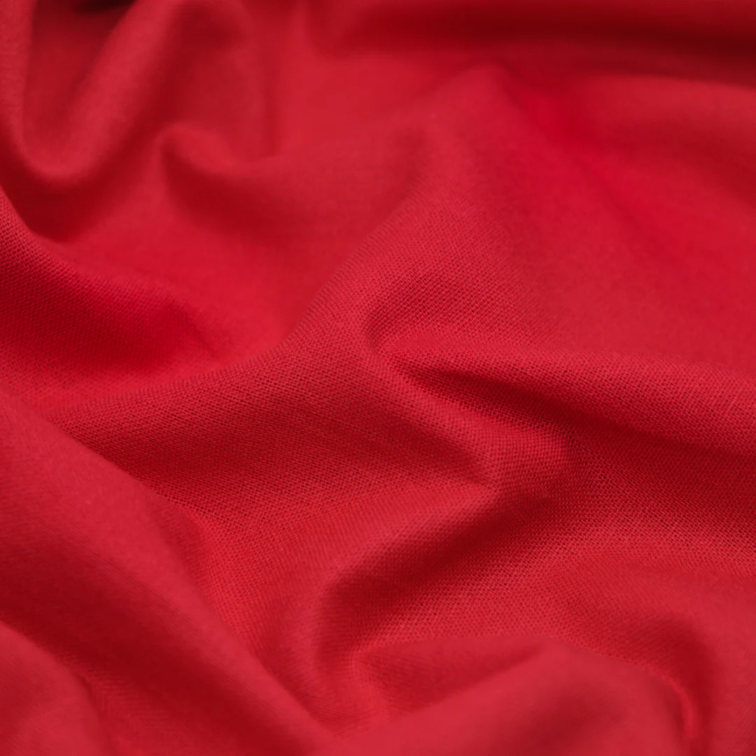 Airy Linen Viscose Blend - Poppy
