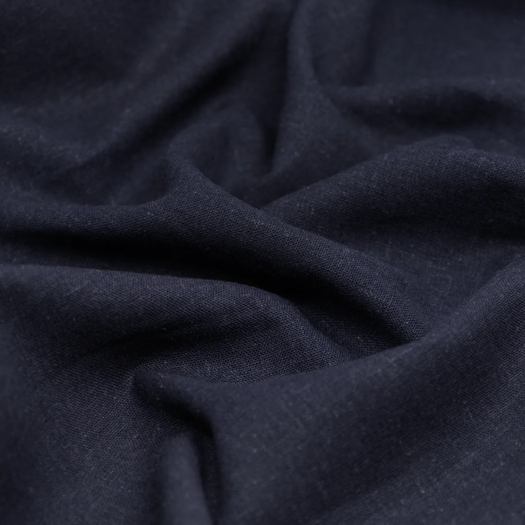 Airy Linen Viscose Blend - Vintage Indigo