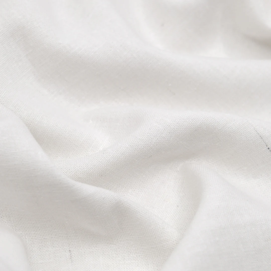 Airy Linen Viscose Blend - White *Imperfect