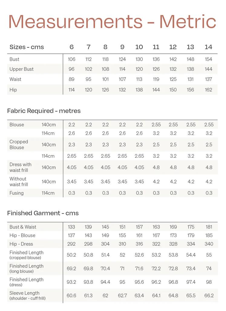 Ashling Curve Blouse & Dress - Papercut Patterns - Image 12