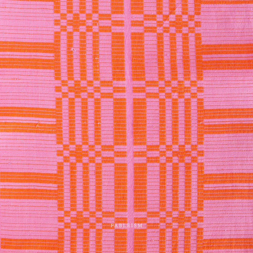 Astrid Weave Cotton - Pink/Red - Image 2