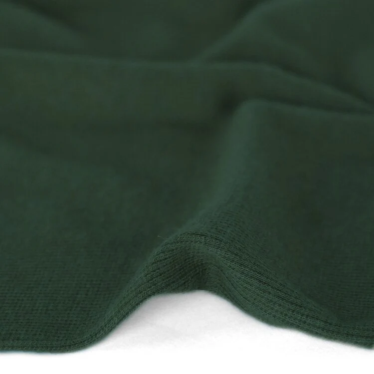 Bamboo & Cotton 2x2 Ribbing - Pine