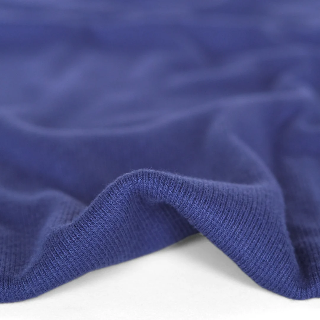 Bamboo & Cotton 2x2 Ribbing - Royal Blue