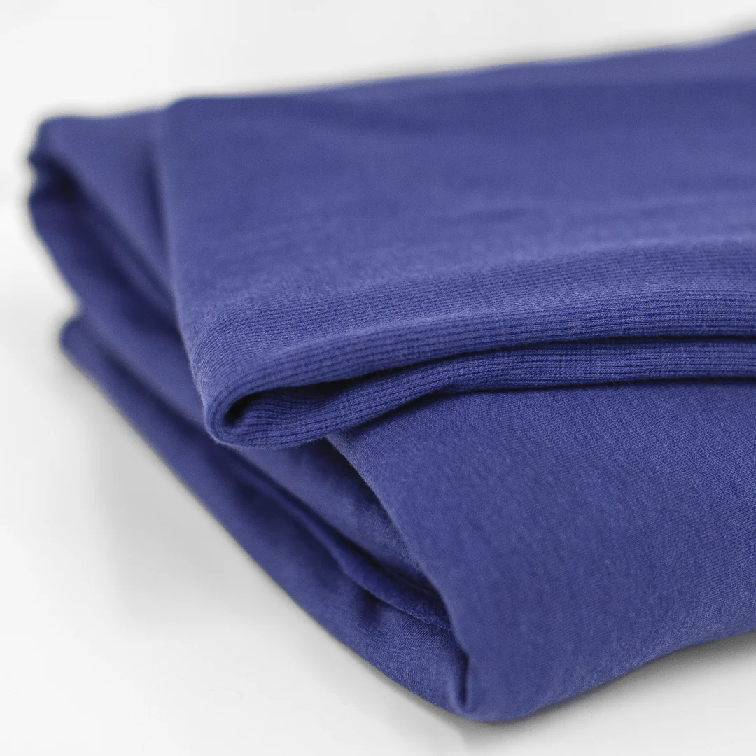 Bamboo & Cotton 2x2 Ribbing - Royal Blue - Image 2